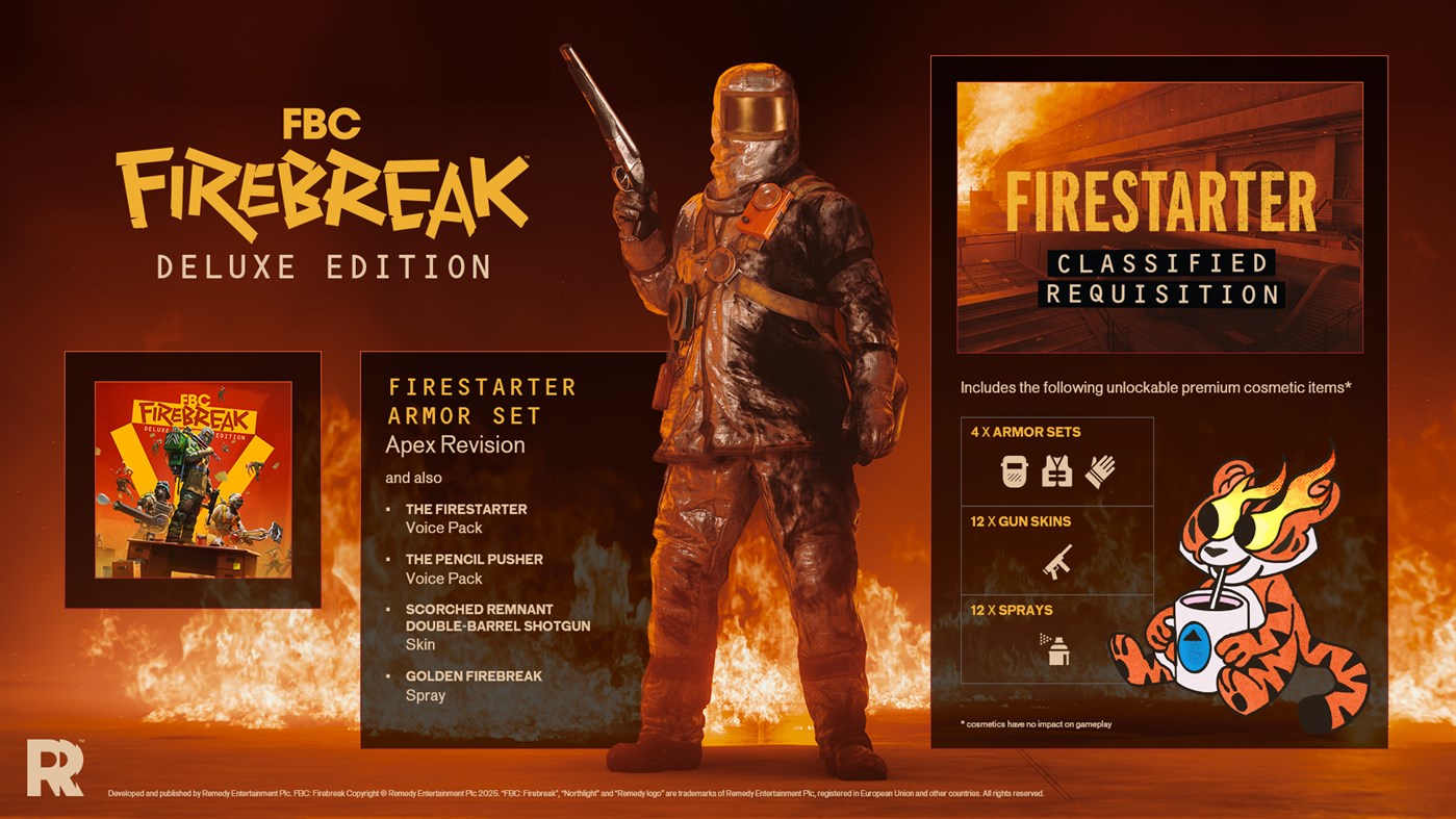 #7. FBC: Firebreak Deluxe Edition Upgrade (Windows) By: Remedy Entertainment