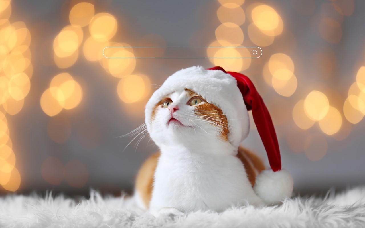 Christmas Cats HD Wallpapers New Tab Theme
