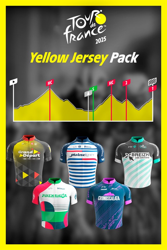 Tour de France 2025 - Yellow Jersey Pack Xbox Series X|S and Xbox One cover art