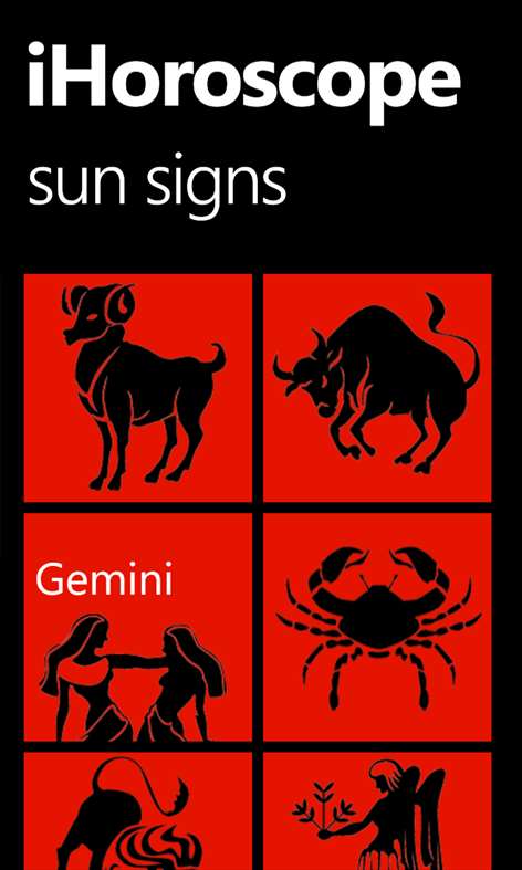 iHoroscope Screenshots 1