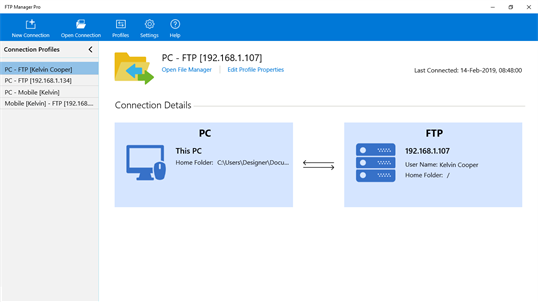 FTP Manager Pro screenshot 2
