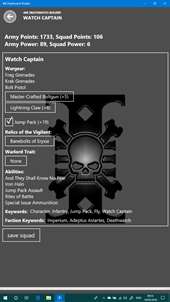 Deathwatch Builder screenshot 4