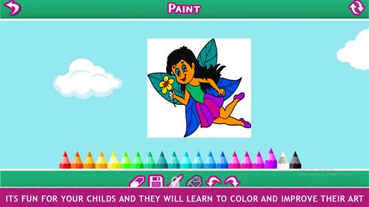 Princess Coloring Pages For Kids screenshot 3