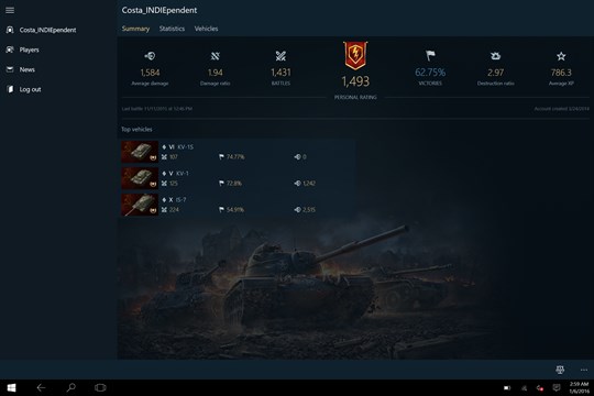World of Tanks Blitz Assistant screenshot 1