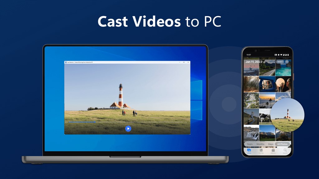 Cast Receiver - Screen Mirroring from Android to PC_3