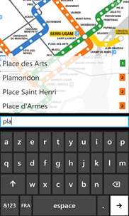 Instant Metro Montreal screenshot 2