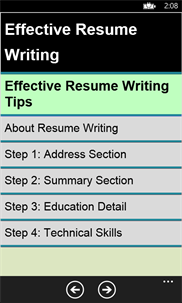 Write Resume Perfectly and Smartly - Smart Tips screenshot 2