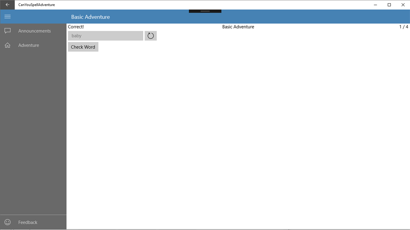 #4. CanYouSpellAdventure (Windows) 由: eLadtronics