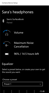 Cortana Device Setup screenshot 8