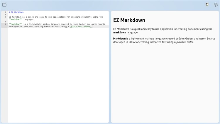 EZ Markdown - PC - (Windows)