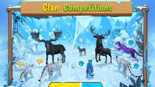 Snow Leopard Family Sim Online screenshot 5