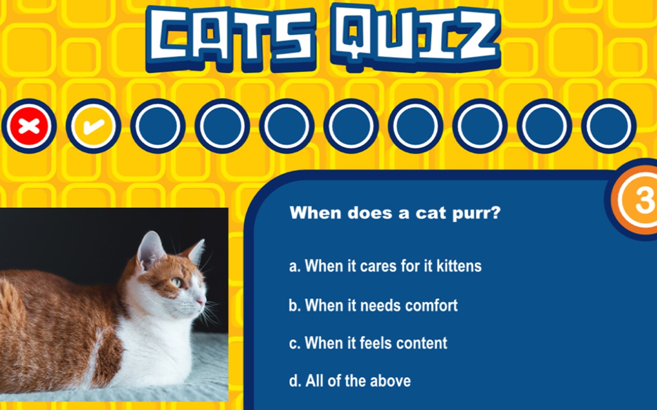 Cats Quiz Game