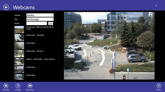 Webcams screenshot 1