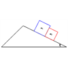 Inclined Plane - Adjacent Blocks