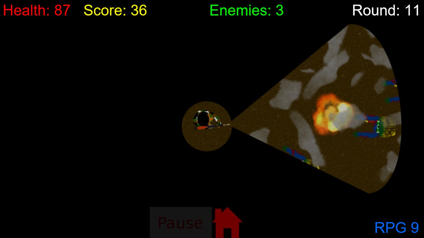 #9. Zombie Massacre (Windows) Podle: Tony Liang Productions