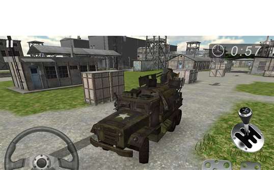 Military Jeep Parking Driving Simulation 3D screenshot 1