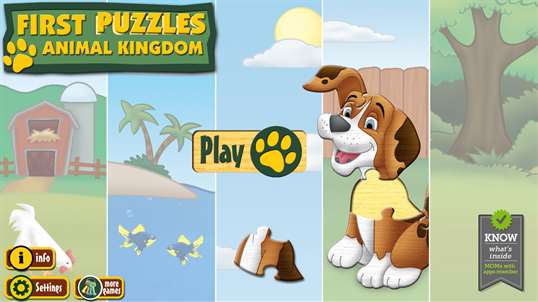 First Puzzles: Animal Kingdom screenshot 1
