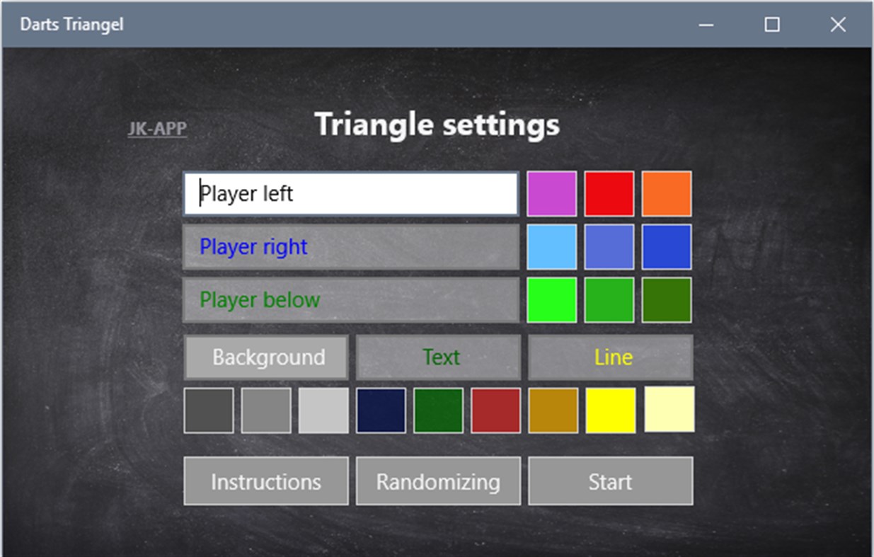#1. Darts Triangel (JK) (Windows) 来自: JK-App