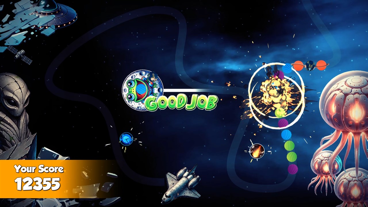 Zumba - Galactic Marble Blast screenshot 3