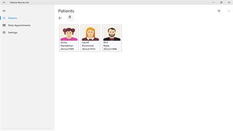 Patients Records Lite Screenshots 2