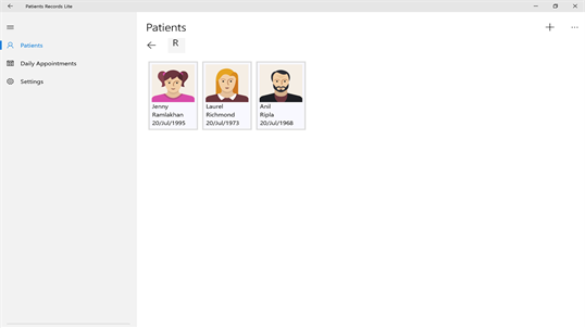 Patients Records Lite screenshot 2