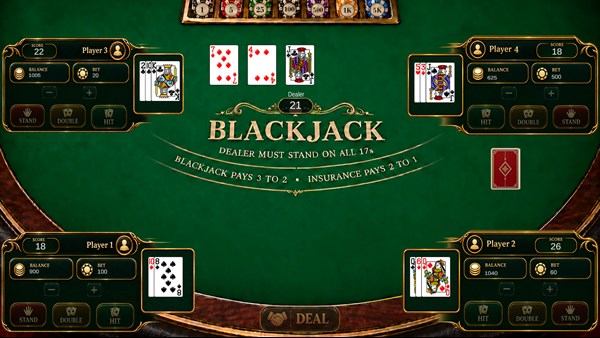 Blackjack Room - 1v4 Multiplayer — 4