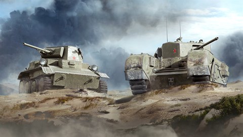 World of Tanks — «Черчилль III» и «Тетрарх»