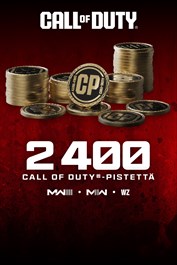 2,400 Modern Warfare® III:n tai Call of Duty®: Warzone™:n CP-pisteet