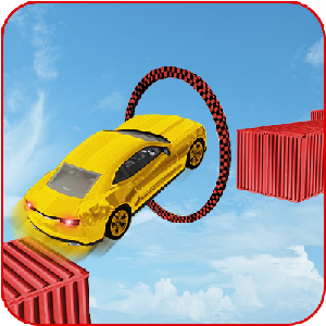 Extreme Impossible Race Car Stunt game