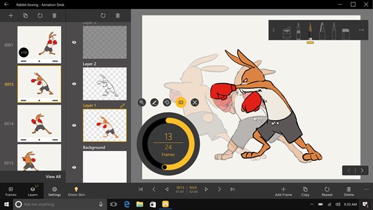 animation desk tutorial windows 10