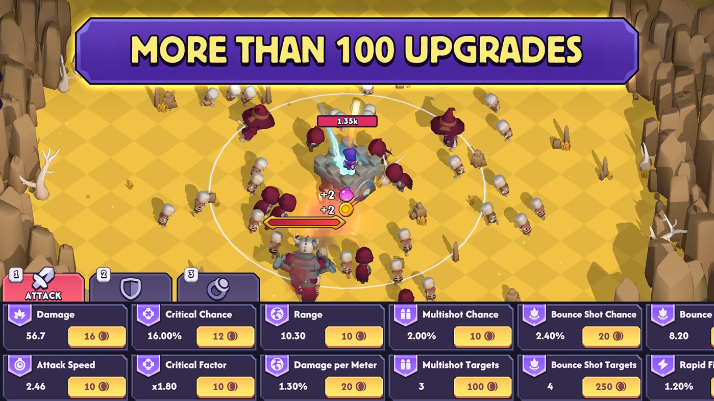 #2. Mage Tower Idle Defense (Windows) 由: Jelly Beans