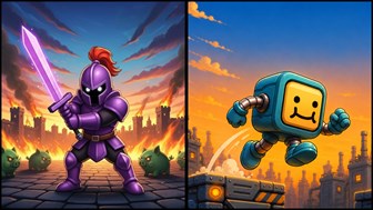 The Heroic Knight & Bippo Bot (BUNDLE)