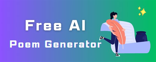 Free AI Poem Generator: AIFreeBox marquee promo image