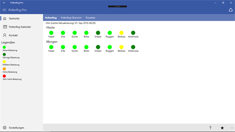 Pollenflug Pro Screenshots 1