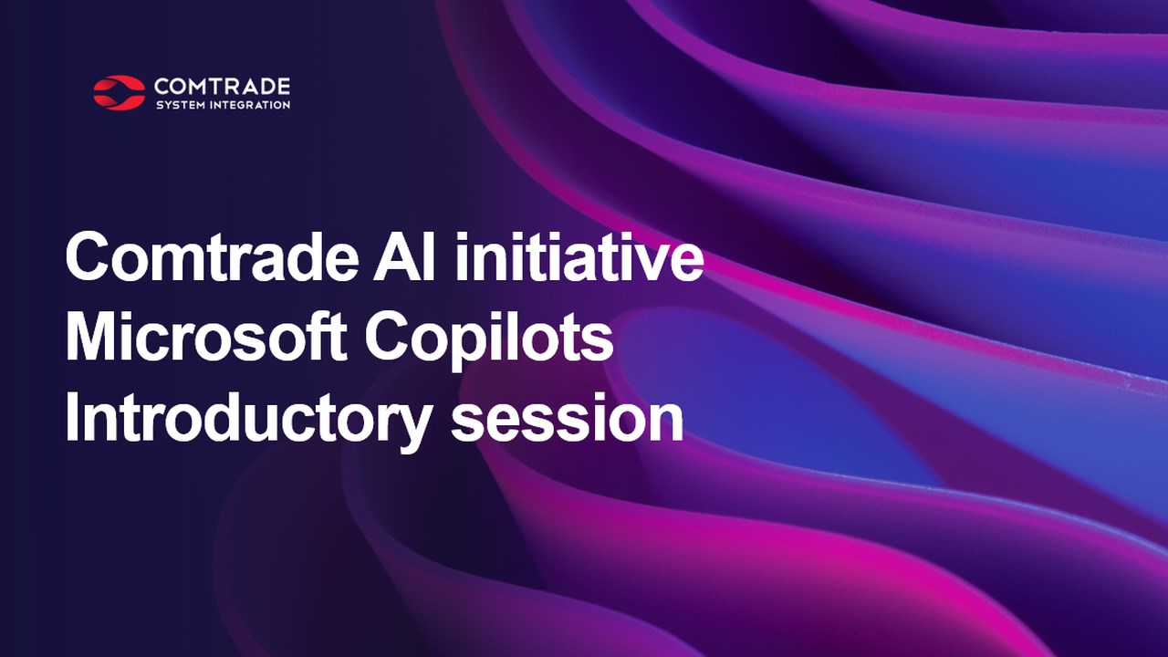 Snapshot 1 of Introductory and Briefing to the Microsoft Copilots by Comtrade - 1 day