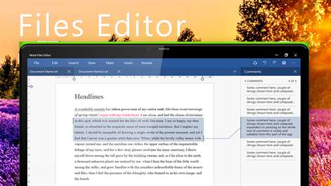 Word Files Editor Screenshots 2