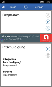Polish-German Translator screenshot 4