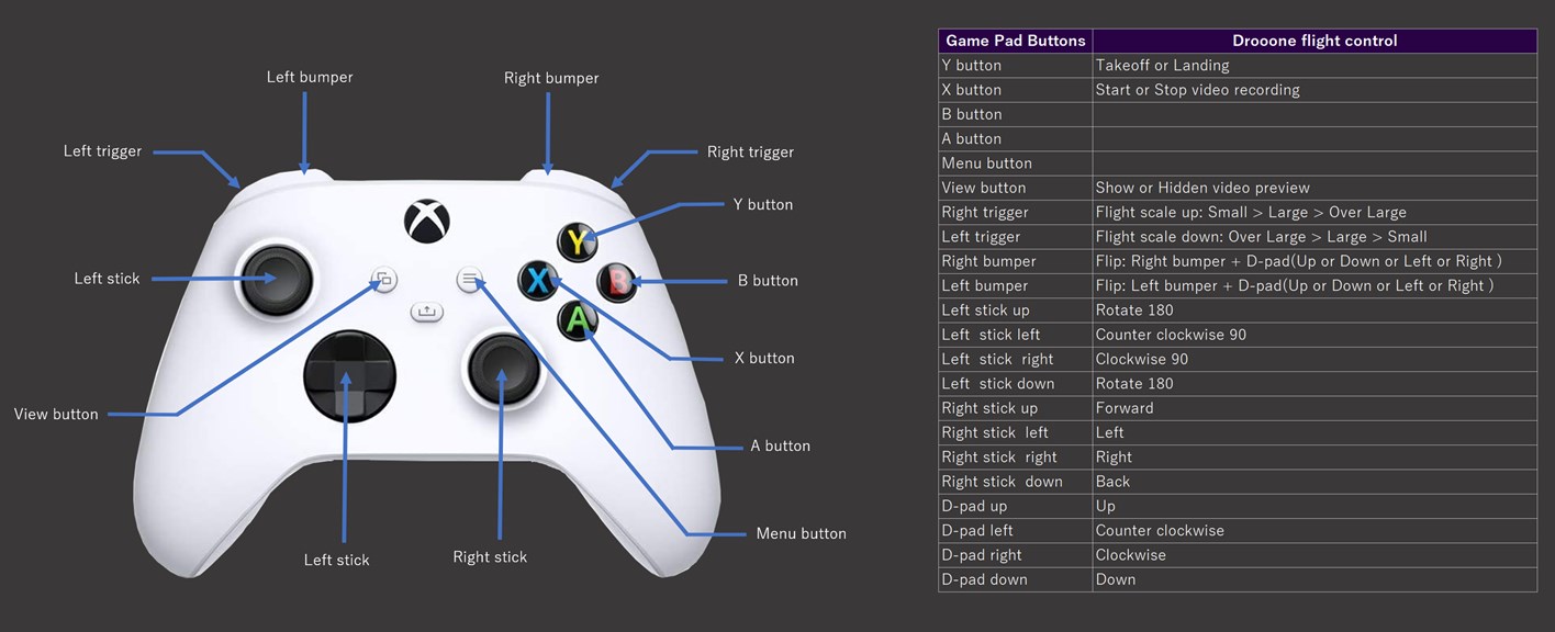 Tello drone deals xbox controller