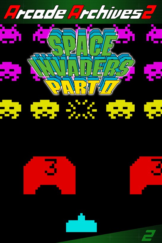 Arcade Archives 2 SPACE INVADERS PART II 的方塊畫面