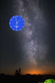 floating clock pc