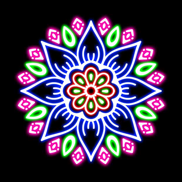 Doodle Spin - Glow Art Spiral Pattern Maker 2018