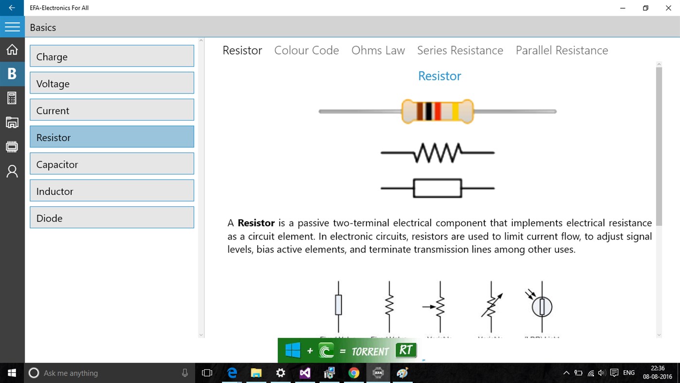 #2. EFA-Electronics For All (Windows) 由: ReddysSoftware