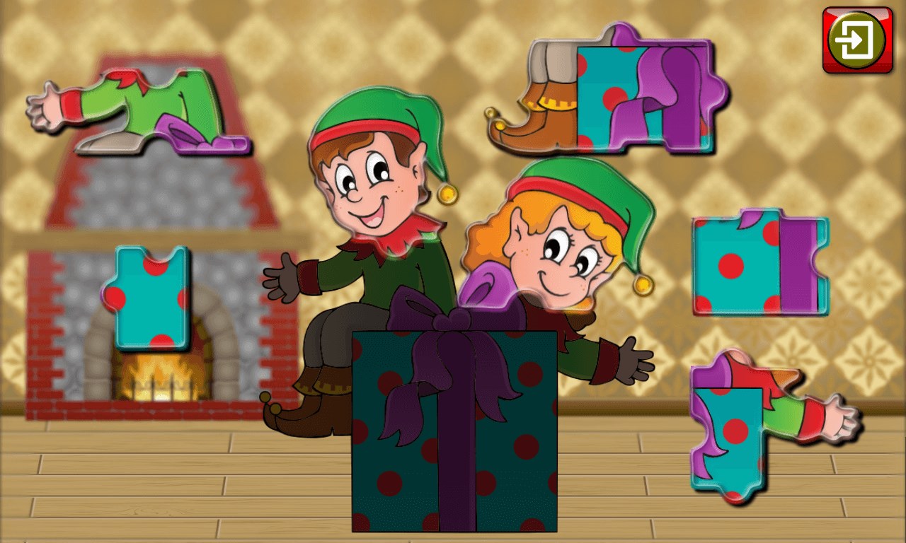 Screenshot 2 Kids Christmas Jigsaw Puzzles windows