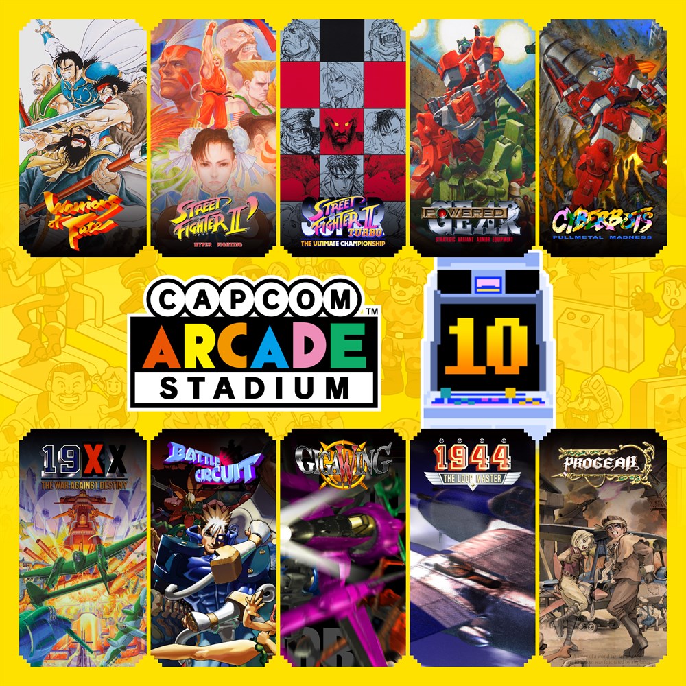 Capcom Arcade Stadium Pack 3: Arcade Evolution (’92 – ’01) cover art (full size)