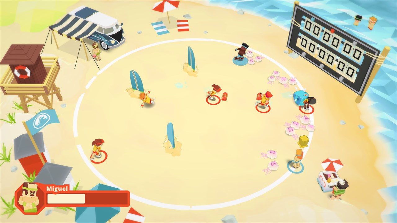 Stikbold! A Dodgeball Adventure screenshot 1
