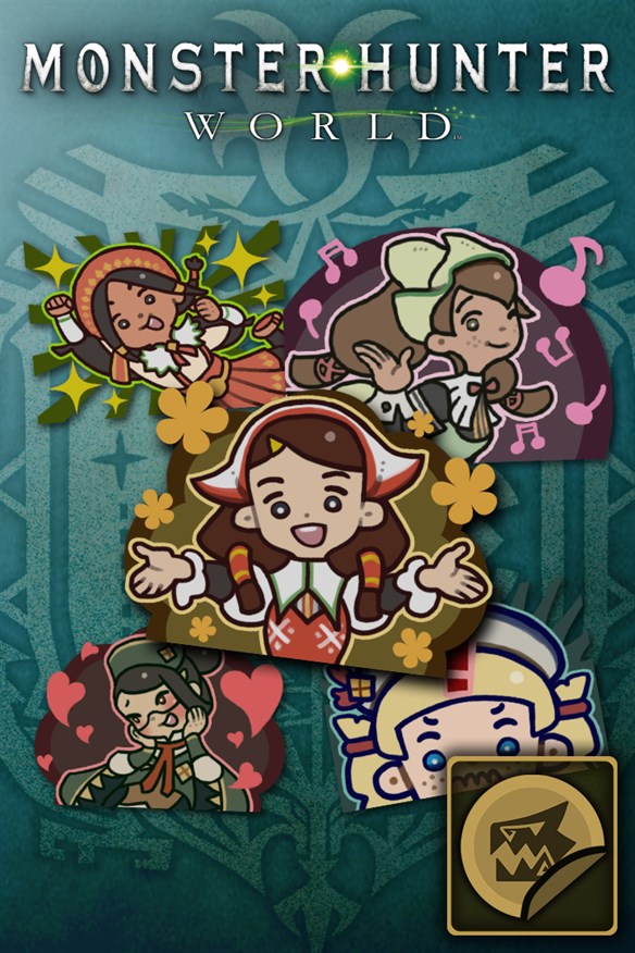 Sticker Set: Guild Lasses Set Xbox Series X|S and Xbox One cover art
