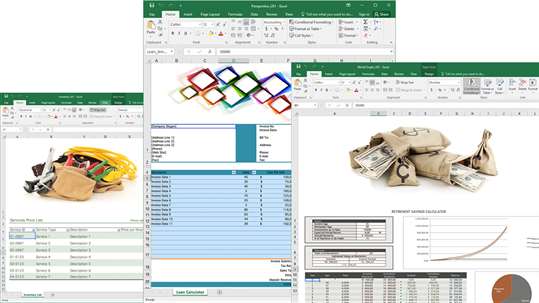 Spreadsheets for Microsoft Excel screenshot 4
