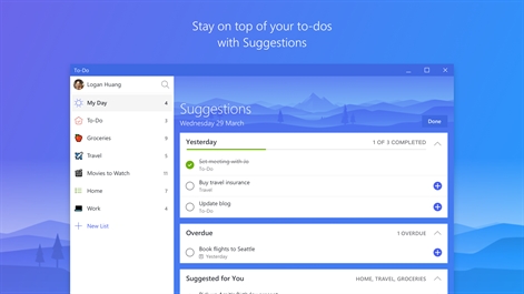 Microsoft To-Do Screenshot