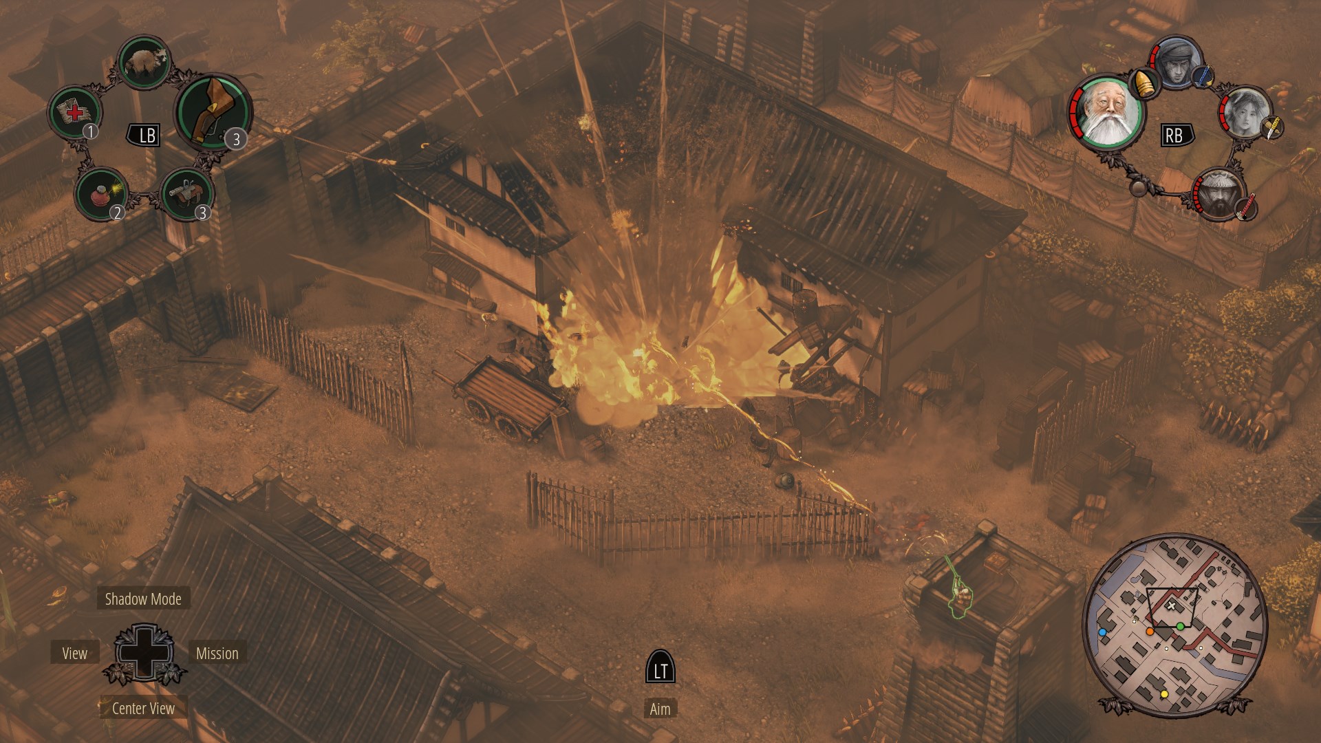 Screenshot 6 from Shadow Tactics: Blades of the Shogun