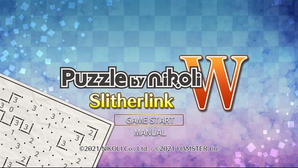 Puzzle by Nikoli W Slitherlink — 1